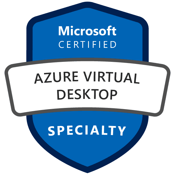 Microsoft Certified Azure Virtual Desktop Specialty