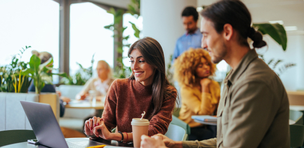 On-demand dedicated team member sharing her work