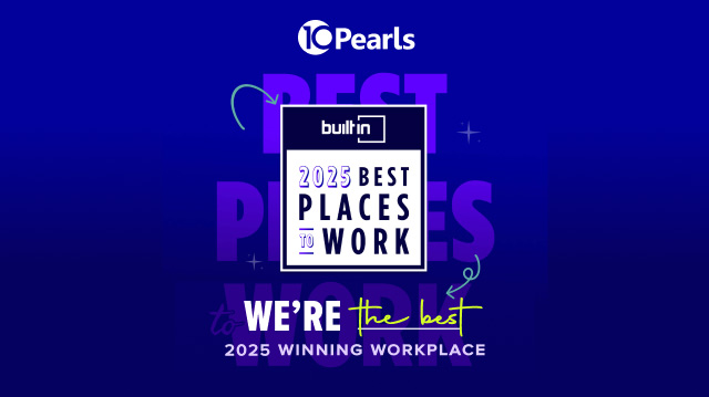 Built In Honors 10Pearls in Its Esteemed Best Places to Work in 2025