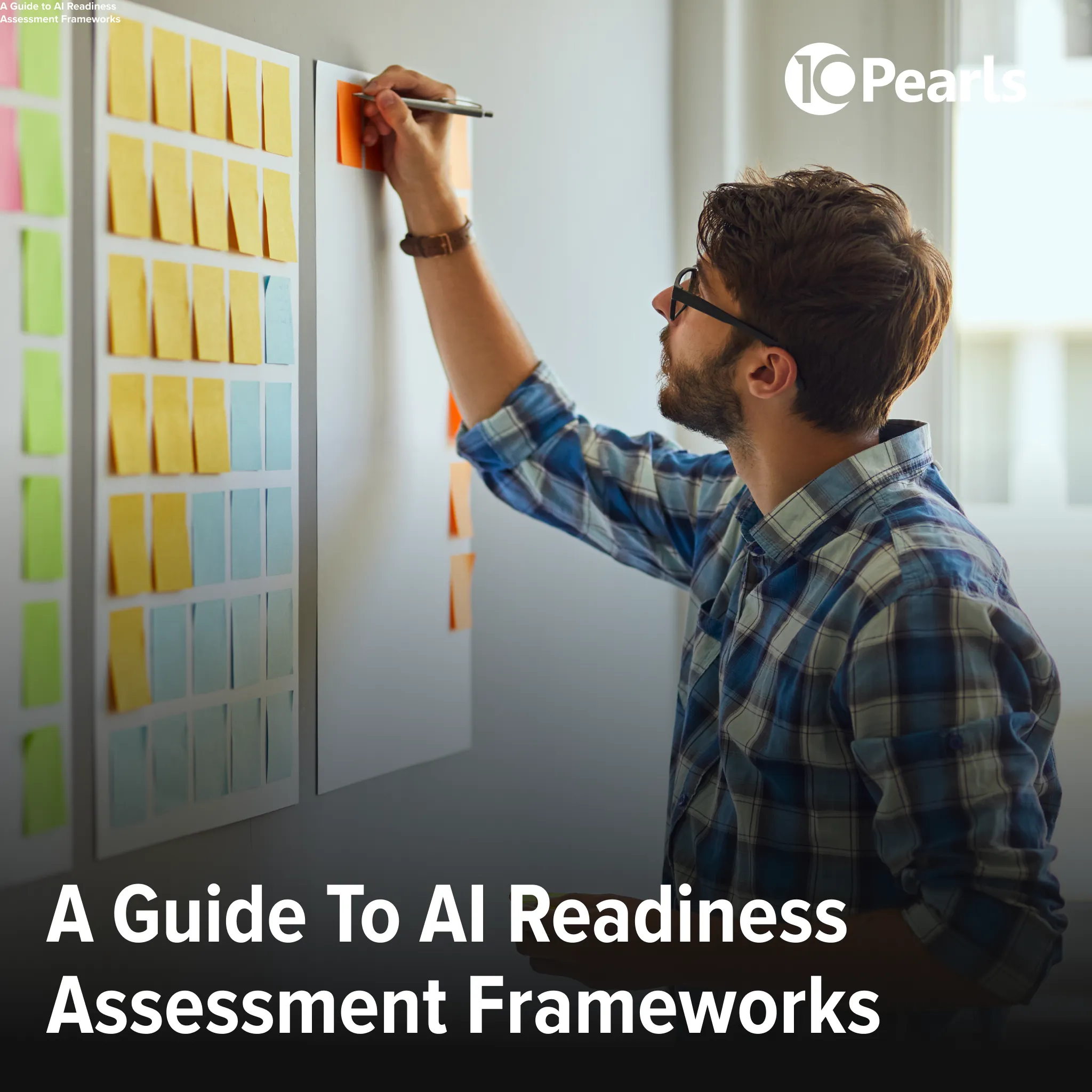 AI consultant demonstrating an AI readiness assessment exercise