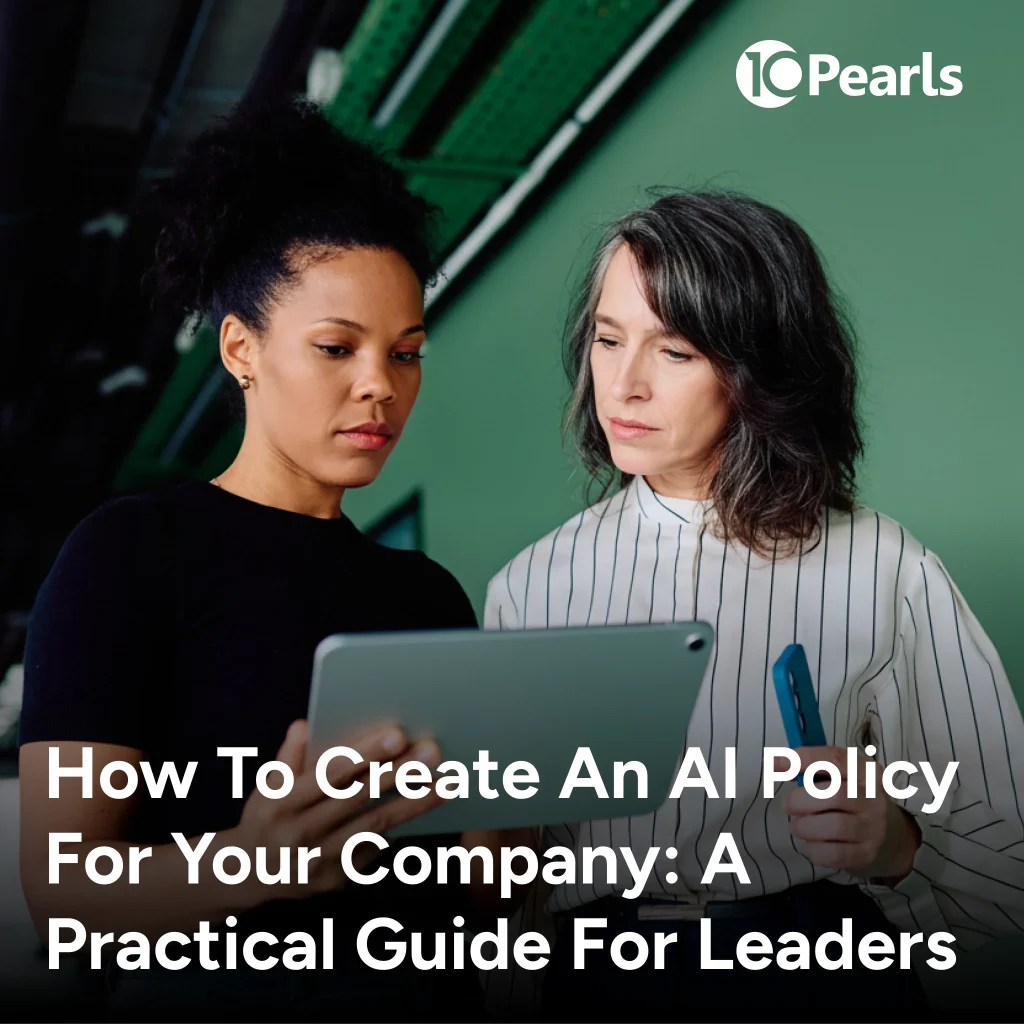 Developing an AI Policy | A Guide for Company Leadership
