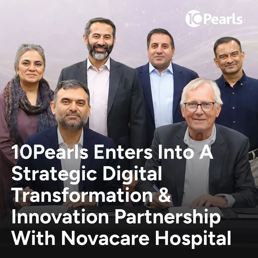 10Pearls announces strategic partnership with Novacare